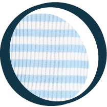 Riviera Blue Stripes