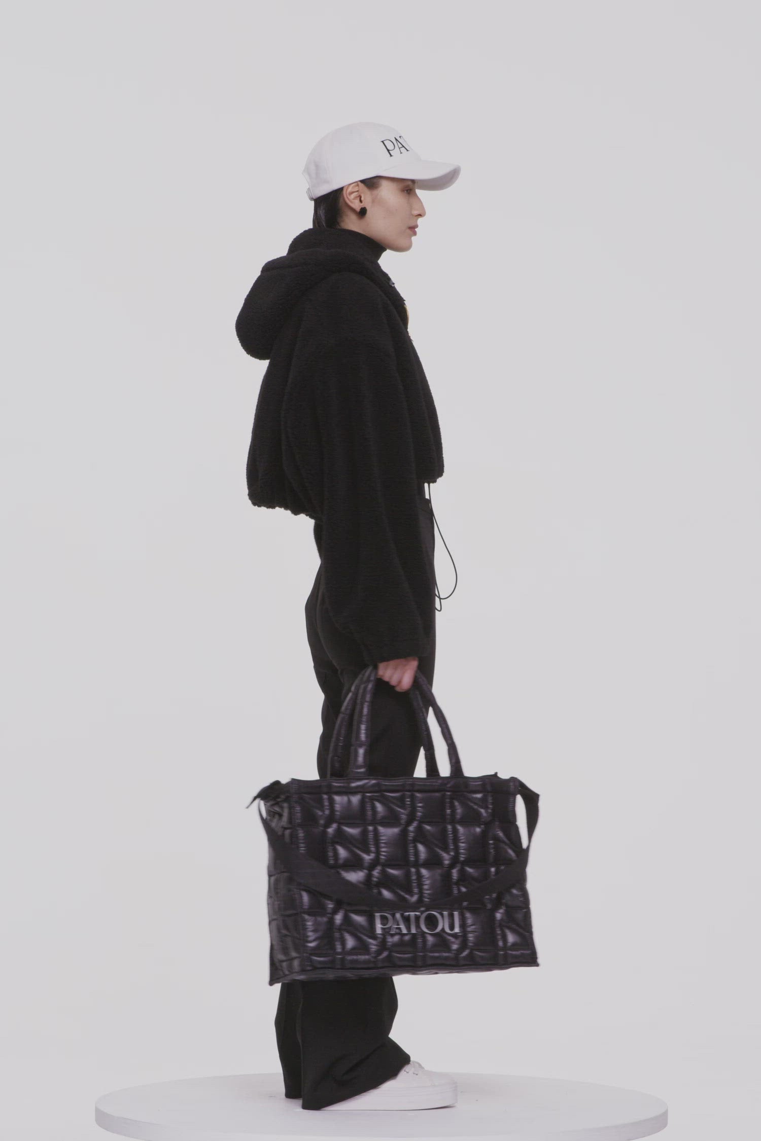Patou | クロップド フェイクシアリングジャケット