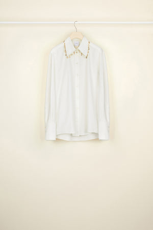 Camicia in cotone con ex-voto