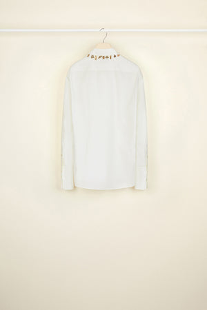 Camicia in cotone con ex-voto