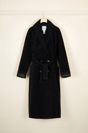 Corduroy trenchcoat