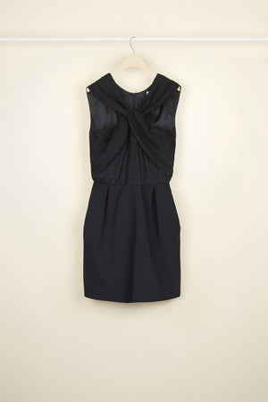 Twist front minidress
