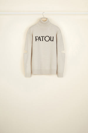 Maglione Patou con tagli cut-out