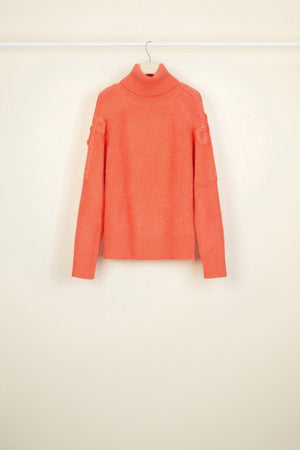 Mohair blend turtleneck jumper