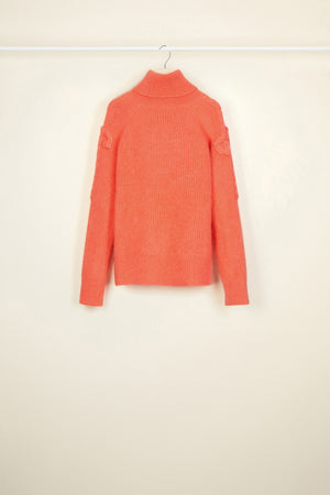 Mohair blend turtleneck jumper