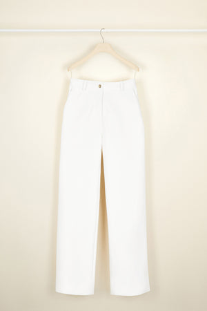 Pantalone iconico in ecopelle