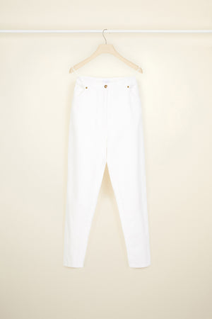 Corduroy carrot trousers