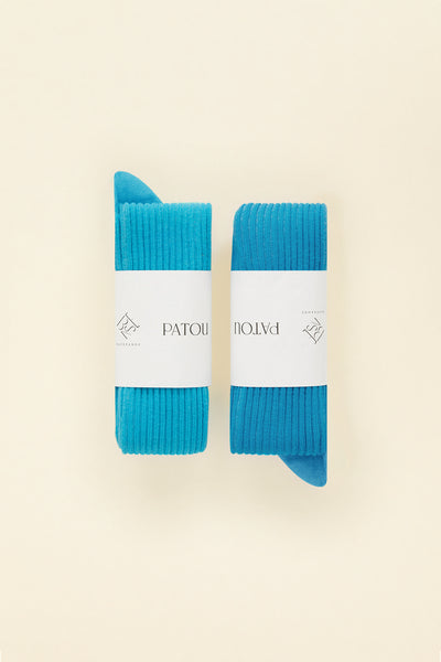 Patou | オーガニックコットンブレンド ソックス 2足セット