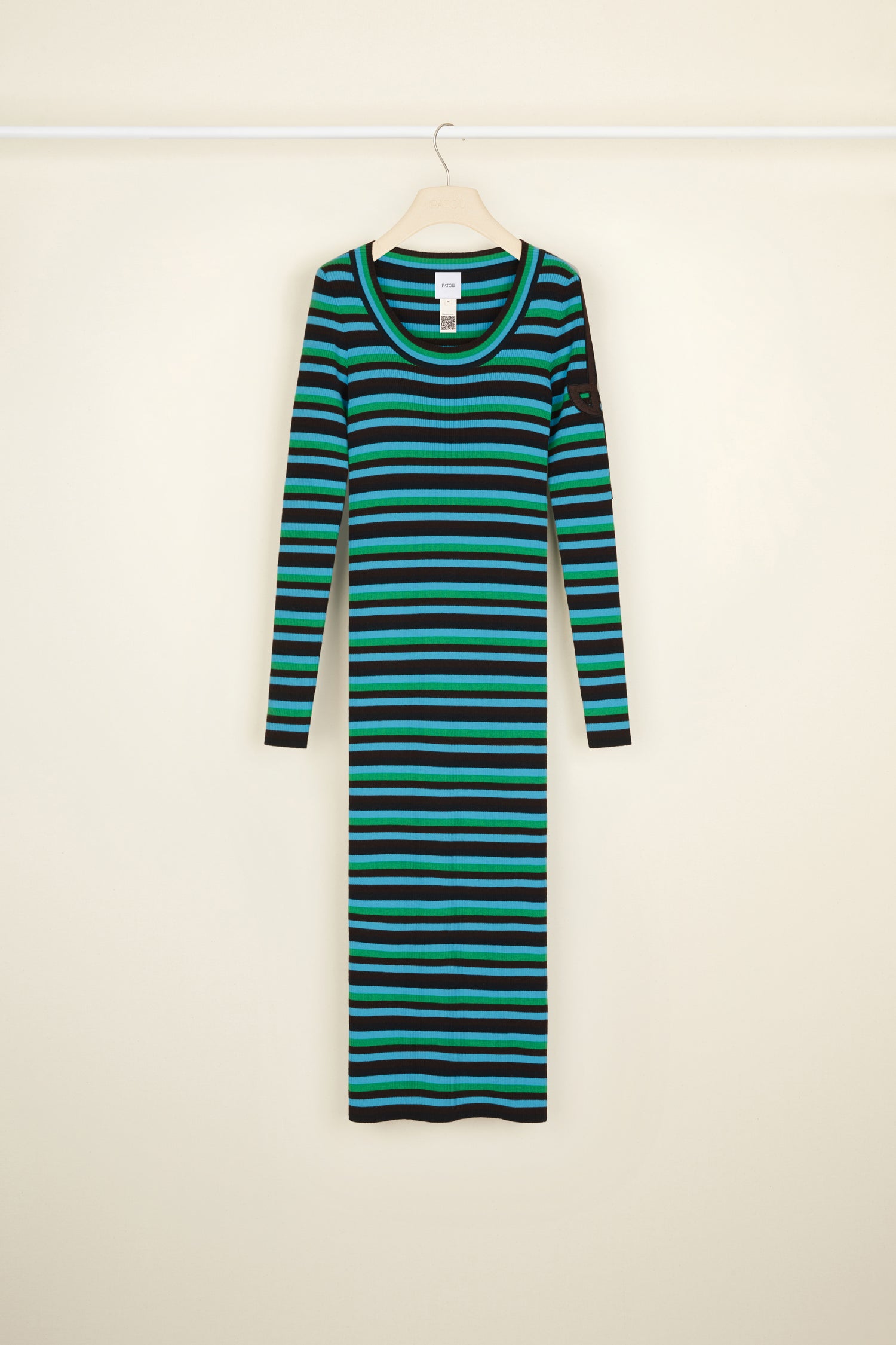 Patou | Striped rib knit midi dress Patou | Striped rib knit midi dress