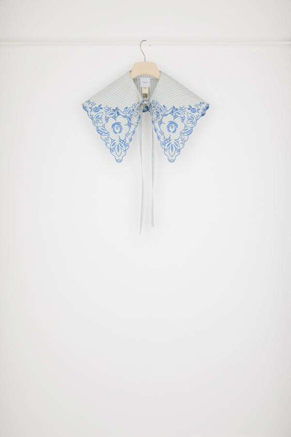 Patou - Embroidered collar in organic cotton