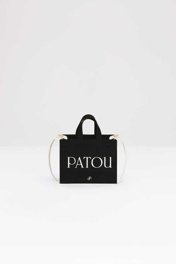 Patou - 小号Patou有机棉帆布托特包
