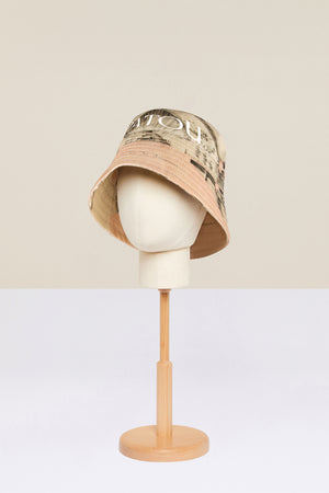 Cappello da pescatore Patou in cotone bio stampato