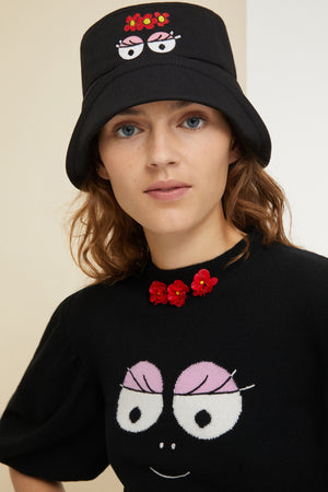 Barbamama bucket hat in organic cotton