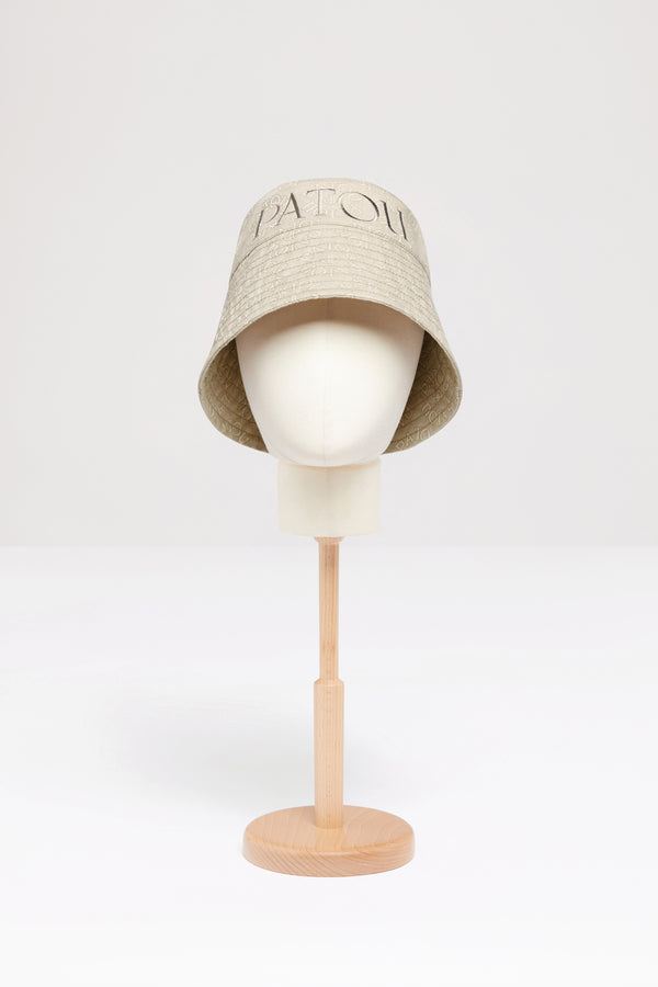 Patou - Patou bucket hat in organic cotton jacquard