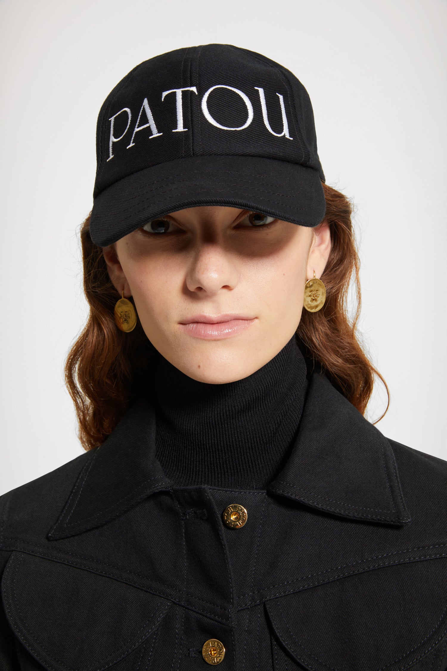 Patou cap in cotton - Black - S