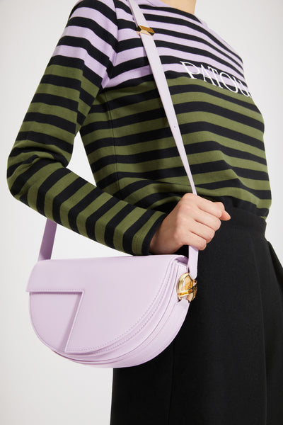 ⭐️新品未使用⭐️　PATOU　パトゥ　2way　ハンドバッグ　ナイロン　パープル ⭐️新品未使用⭐️ PATOU パトゥ 2way ハンドバッグ ナイロン