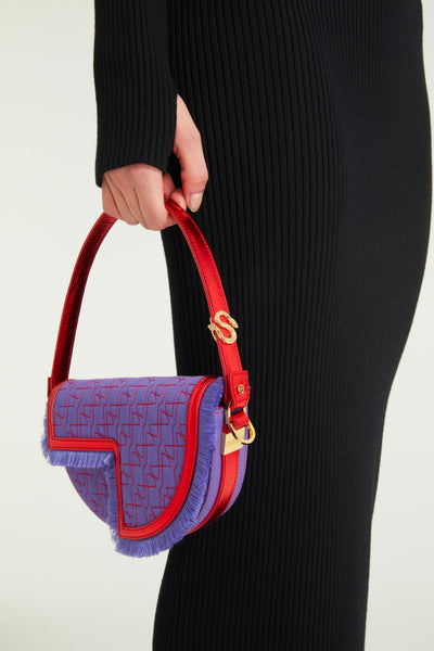PATOU ショルダーバッグ BA0035000 PATOU】Le Petit カーフレザー ショルダーバッグ (PATOU