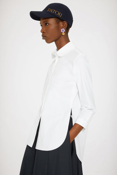 PATOU 近年 オーガニックコットン製ベビーカラーシャツ PATOU 近年 オーガニックコットン製ベビーカラーシャツ