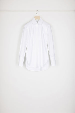 Tailored shirt in organic cotton