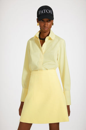 Tailored shirt in organic cotton
