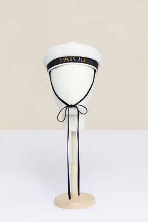 Tweed sailor hat