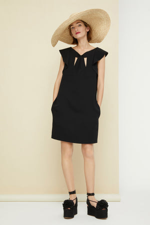 Oversized woven hat