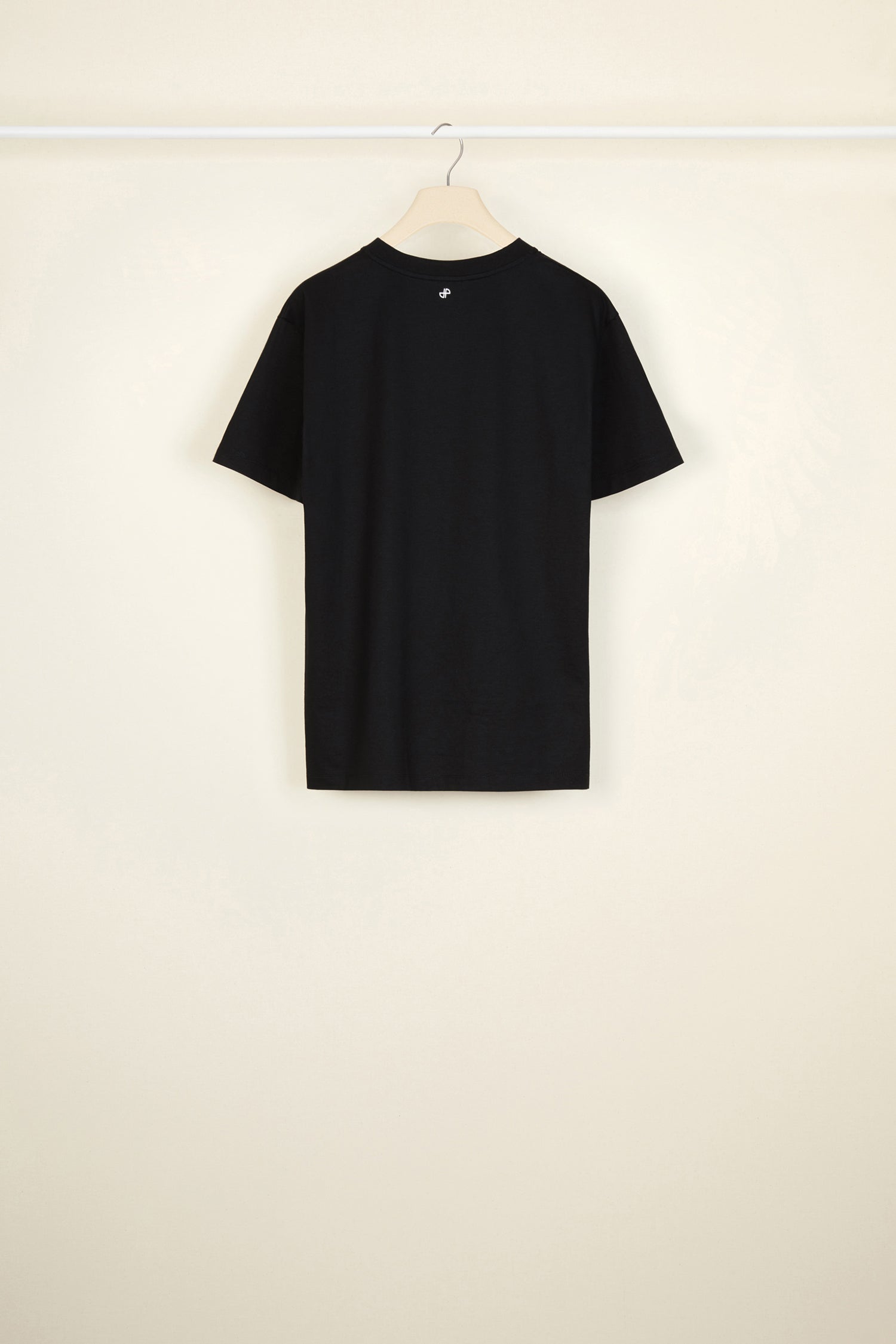 Patou - Palindrom organic cotton tee - Black Palindrom - The art of thinking backwards.Organic black cotton crewneck tee. Regular fit. Dictionary-inspired lettering print at the front, logo at the back.