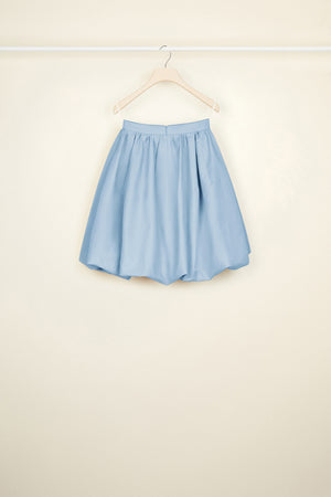 Cotton bubble skirt
