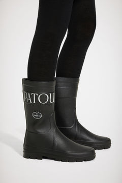 Patou x Le Chameau mid-calf rubber boots