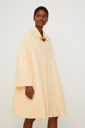 Cappotto oversize in lana