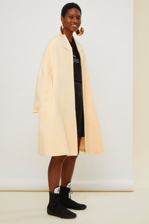 Cappotto oversize in lana