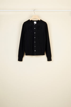 Cardigan in lana e cashmere