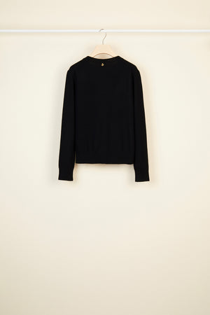Cardigan in lana e cashmere