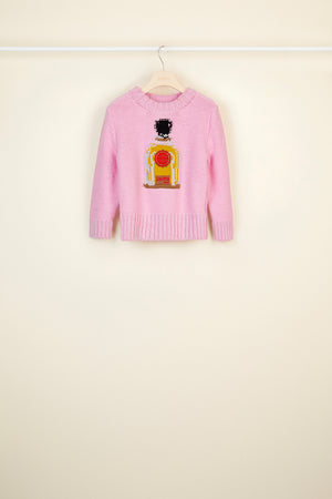 Pull en laine à motif parfum