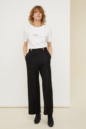 T-shirt Fleur bleue in cotone bio