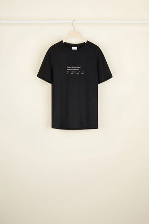 T-shirt Cœur d'artichaut in cotone bio