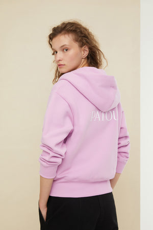 Organic cotton Patou zip-up hoodie
