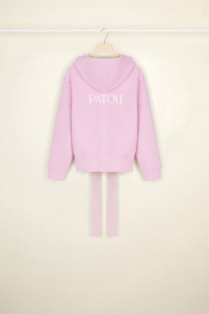 Organic cotton Patou zip-up hoodie