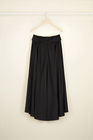 Tricotine wool culottes