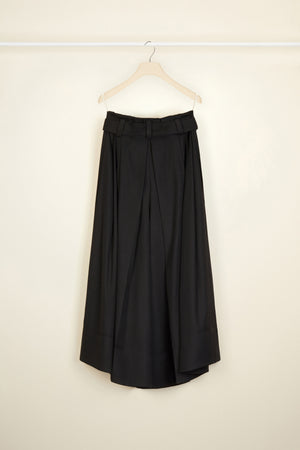 Tricotine wool culottes
