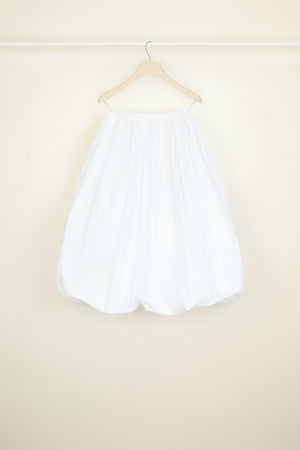 Cotton bubble skirt