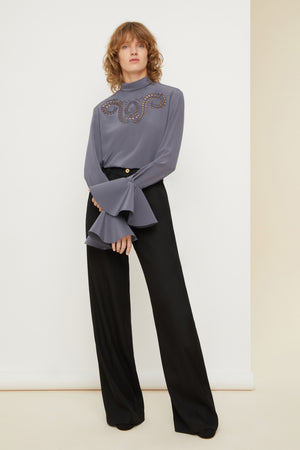 Pantalon iconique en tricotine