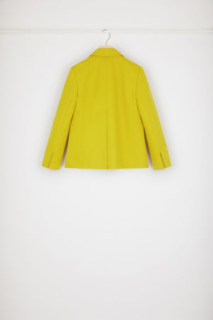 Box jacket in organic cotton