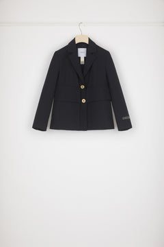 Box jacket in organic cotton