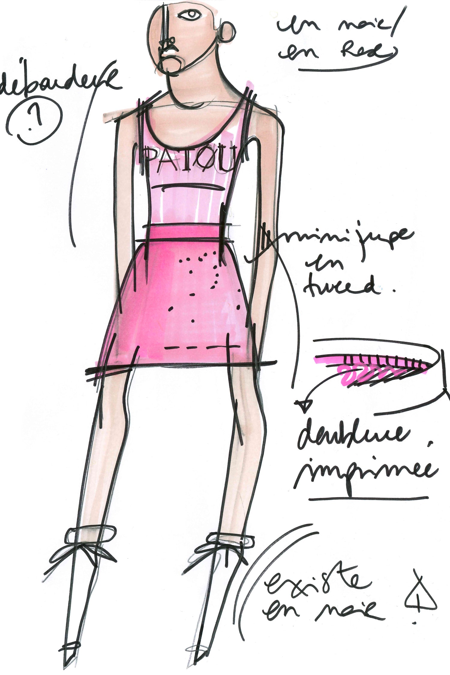 Patou - Patou tank top in organic cotton - Aurora - Everyday Patou in every single hue.Aurora light blue organic cotton tank top. Scoop neckline. Patou lettering logo in white at the front. White JP monogram at the back.