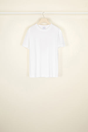 Heart cut-out organic cotton tee