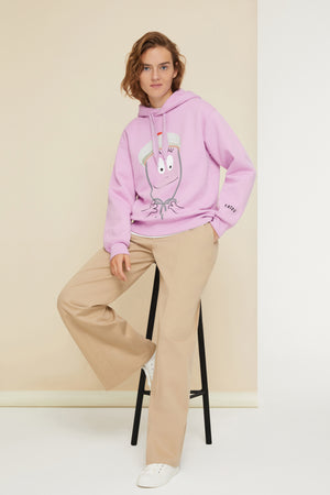 オーガニックコットン バーバパパ ユニセックス フーディー