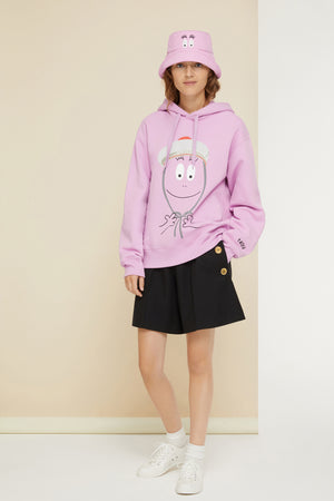 オーガニックコットン バーバパパ ユニセックス フーディー