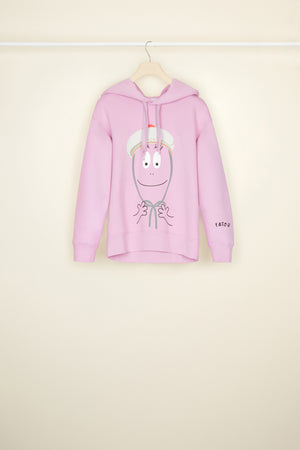 オーガニックコットン バーバパパ ユニセックス フーディー