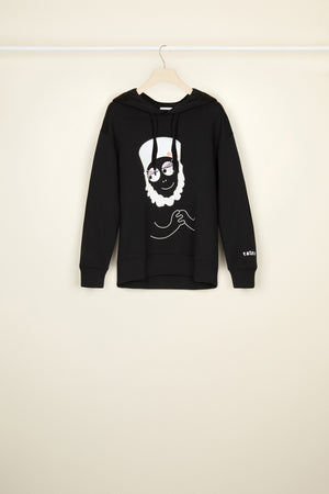 Barbamama unisex hoodie in organic cotton
